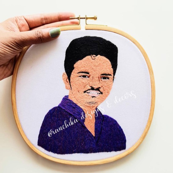 Growing with Love – Birthday Hoop Art