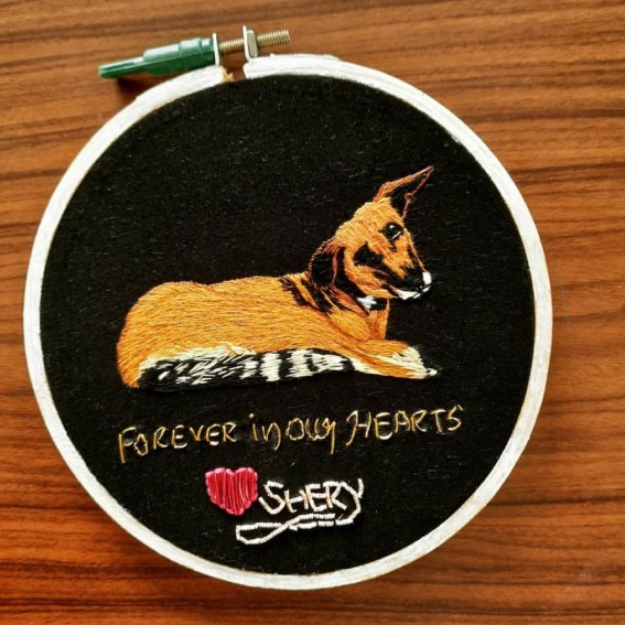 Always in Our Hearts – Memorial Hoop