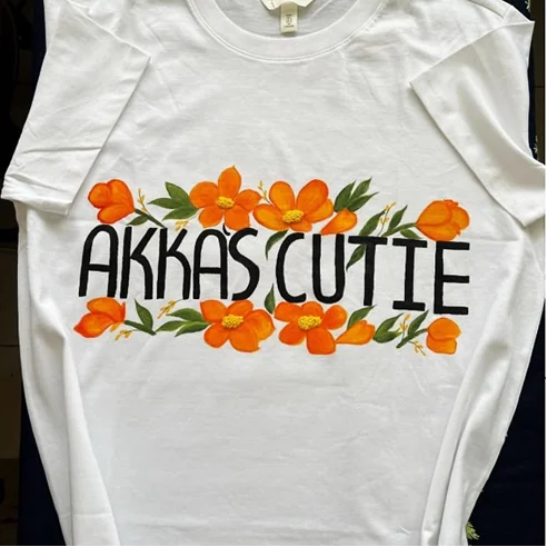 Akka's Cutie- Floral Tee